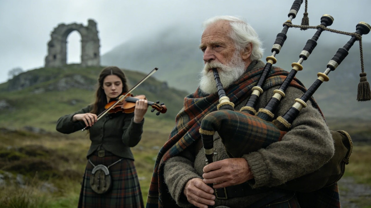 Celtic Music — photo, article sur A Song That Breaks the Silence of Generations | The Piper & The Fiddle en 432 Hz | 432hz-converter.com